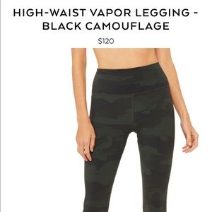 Alo camo leggings